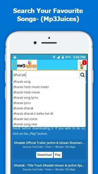 Mp3Juice - Free Mp3 Downloads स्क्रीनशॉट 4