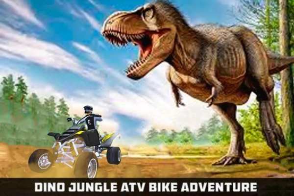 Atv Bike Dino Adventure 3D स्क्रीनशॉट 1