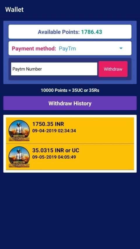 Earn UC cash for PUBG Mobile screenshot 6