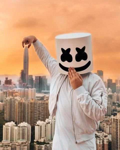 DJ Marshmello Wallpaper HD स्क्रीनशॉट 8