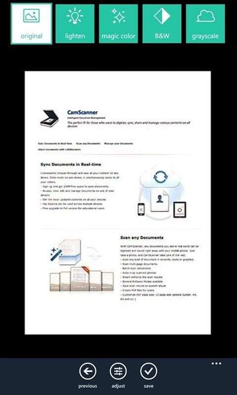 Cam Scanner - PDF & Image scanner screenshot 3