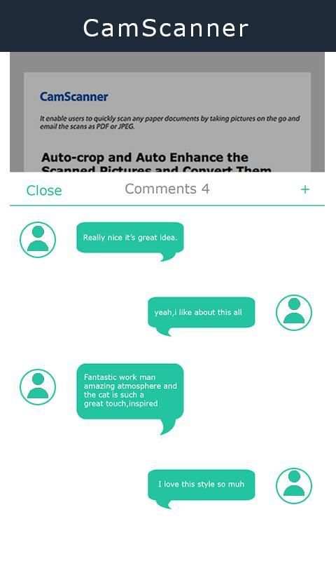 Cam Scanner - PDF & Image scanner screenshot 2