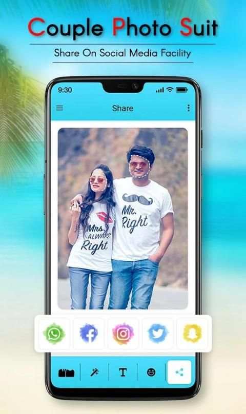 Couple Photo Suit - Couple Photo Editor screenshot 1