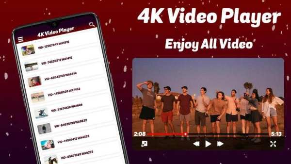 HD MX Player – 4K Video Player स्क्रीनशॉट 1