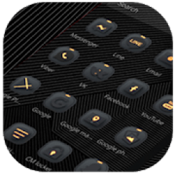 Cool Black Matte Theme icon