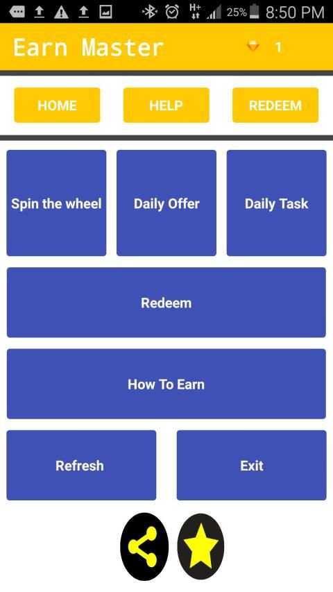 Earn Master " Earn & Game Application " स्क्रीनशॉट 2