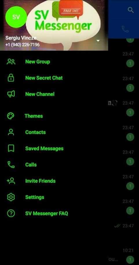 SV Messenger स्क्रीनशॉट 1