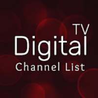 Digital TV Channel List
