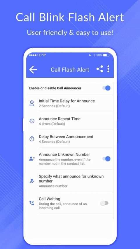Flash Alert On Incoming Call and SMS screenshot 5