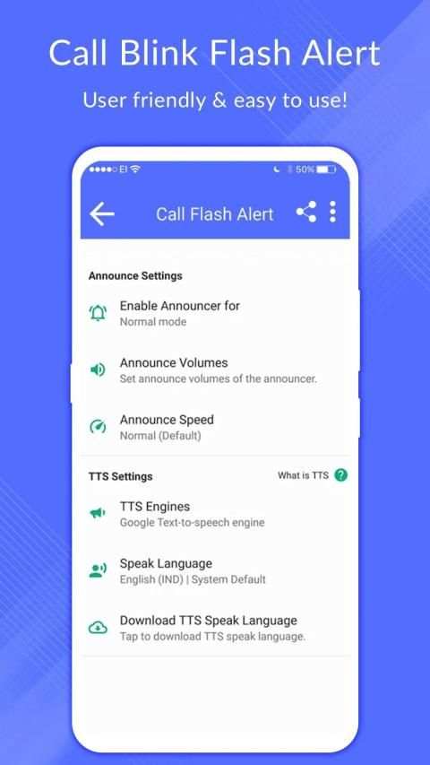Flash Alert On Incoming Call and SMS screenshot 3