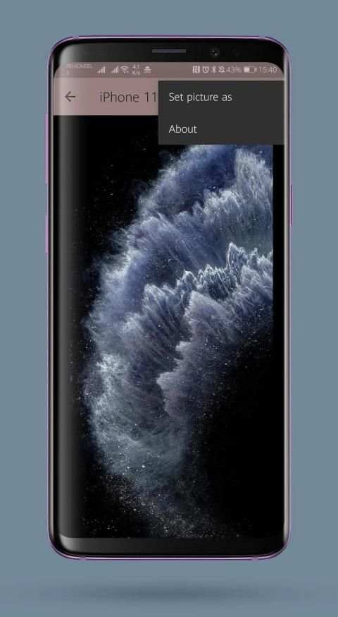 iPhone 11 Wallpapers Offline скриншот 4