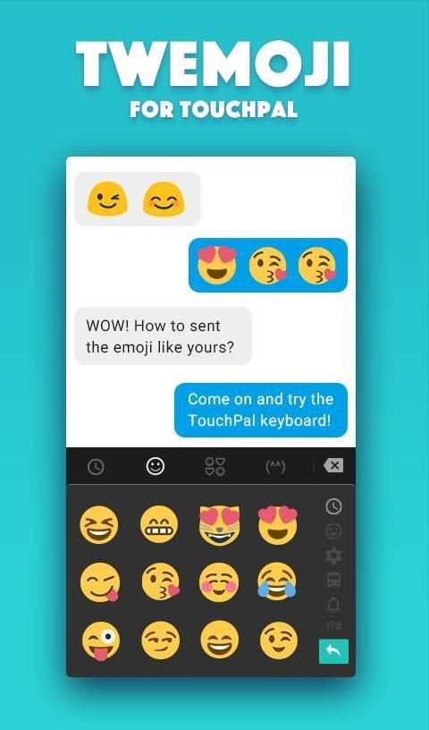 Twitter Emoji TouchPal Plugin स्क्रीनशॉट 2