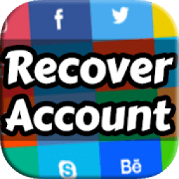 Recover Accounts : lost &amp; recover password icon