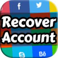 Recover Accounts : lost & recover password on 9Apps