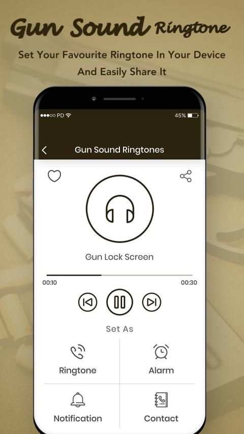 Gun Sound Ringtone स्क्रीनशॉट 4