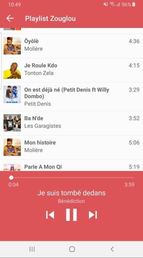 Zikee, Ecoute et téléchargement de musique screenshot 1