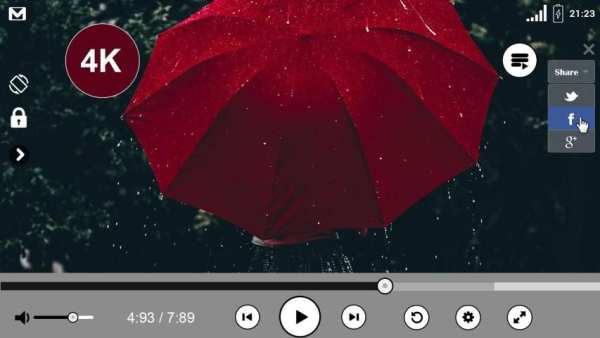4K Video Player - Full HD Video Player screenshot 3
