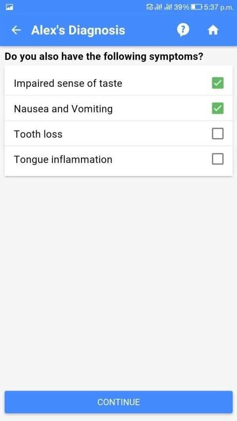 Vitamin Deficiency Finder स्क्रीनशॉट 17