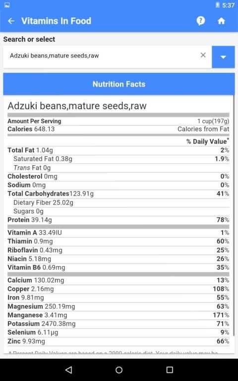 Vitamin Deficiency Finder screenshot 5