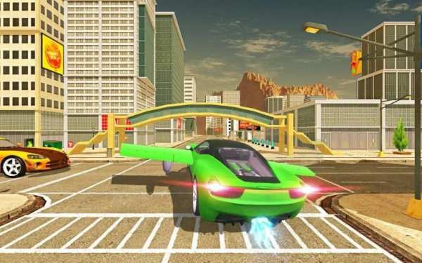 Real Flying Car Simulator Driving Challenge स्क्रीनशॉट 3