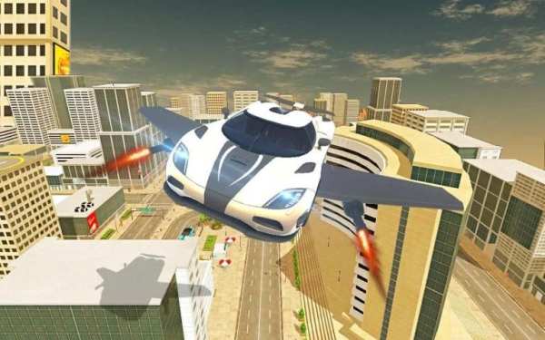 Real Flying Car Simulator Driving Challenge स्क्रीनशॉट 2