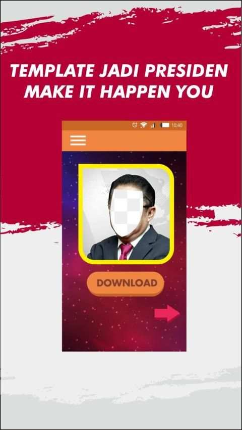 Template Jadi Presiden screenshot 1