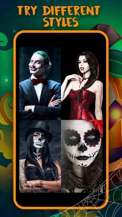 Halloween Selfie Face Editor screenshot 2