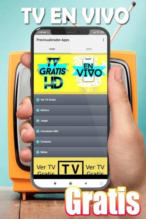 Tv En Vivo Gratis Televisión Online Canales Guide स्क्रीनशॉट 3
