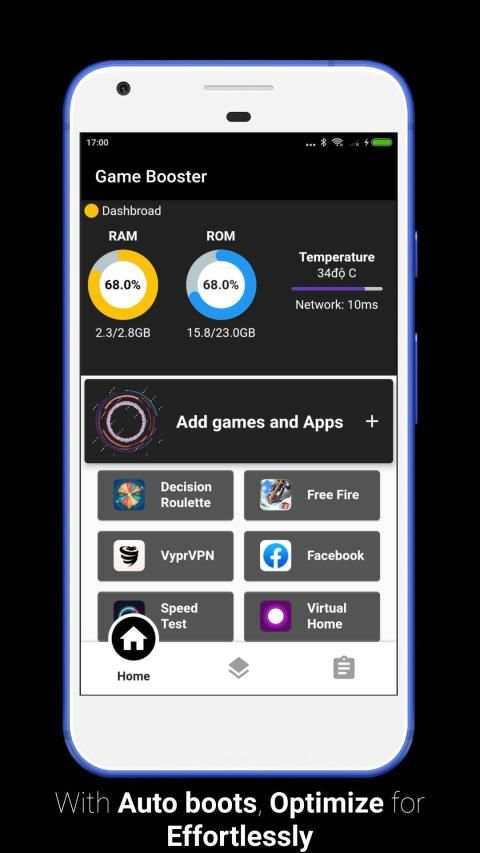 Game Booster - Fix Lag Free Fire & PUPG screenshot 3