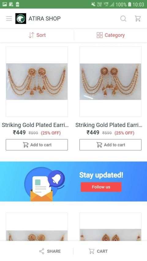 ATIRA- india online shopping app स्क्रीनशॉट 4
