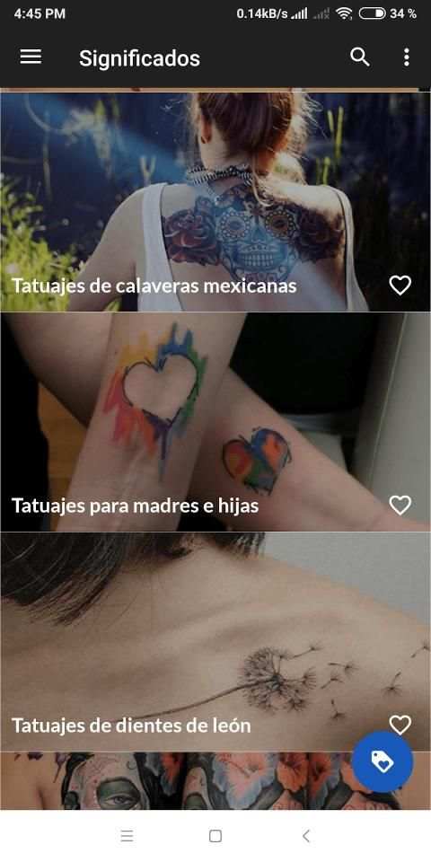 SigTat: Significados de los Tatuajes screenshot 1