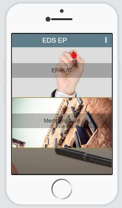 SOS EDS eCARD screenshot 2