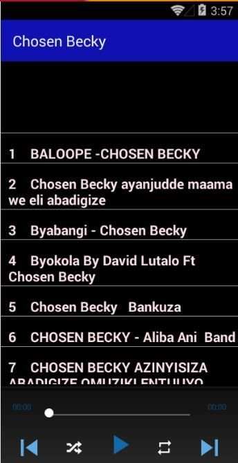 Chosen Becky songs offline screenshot 1