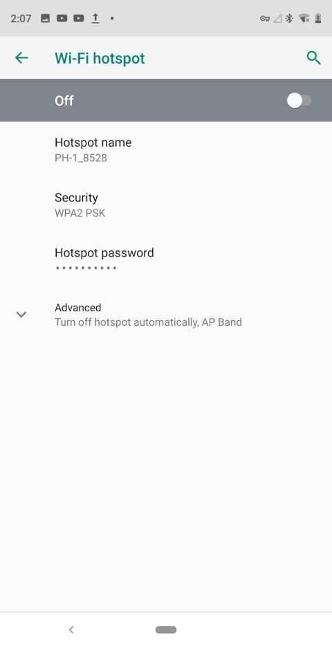 Enable Tethering स्क्रीनशॉट 1