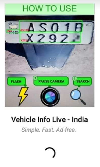 Vehicle Info Camera(No Ads) screenshot 2