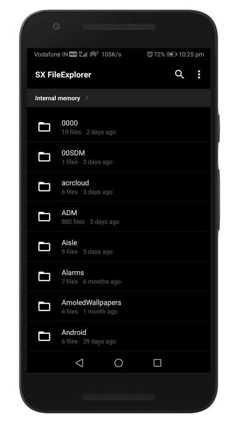 SX FileExplorer - Dark File Manager screenshot 6