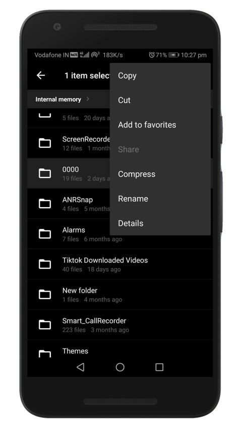 SX FileExplorer - Dark File Manager screenshot 5