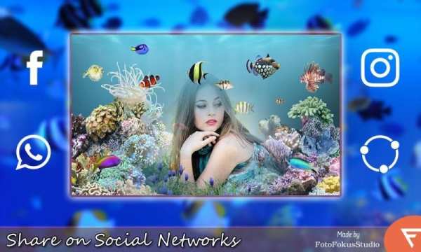 Fish Aquarium Photo Frames screenshot 1