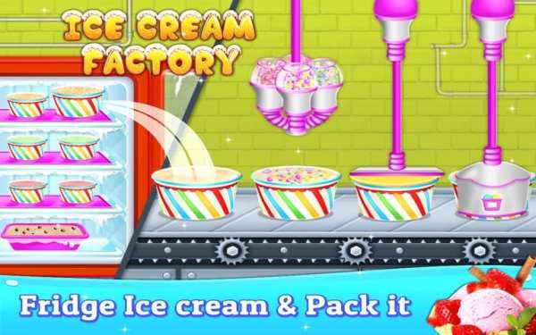 Ice Cream Factory - Ice Cream Maker Game screenshot 2