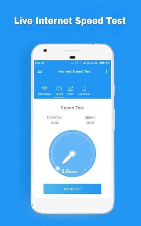 Internet Speed Meter Pro - 4G, speed test Free VPN screenshot 4