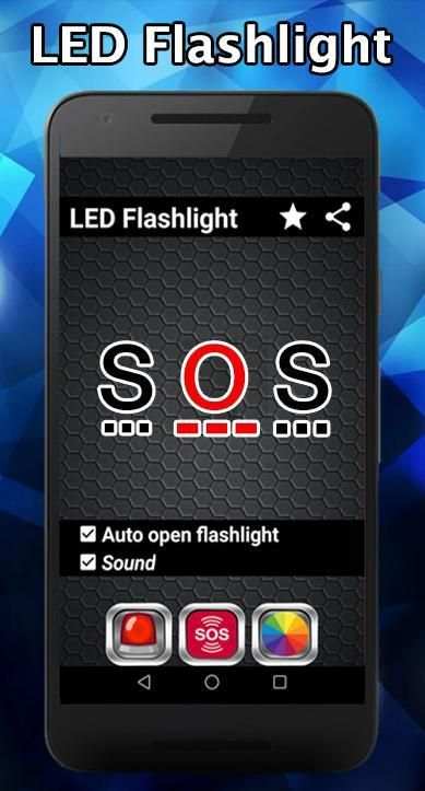 Super Bright LED Flashlight free स्क्रीनशॉट 3