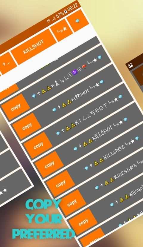 Name Creator For Free Fire स्क्रीनशॉट 3