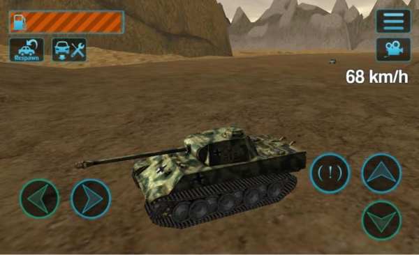 Tank Driving Simulator 3D स्क्रीनशॉट 2
