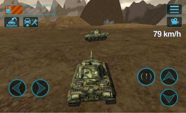 Tank Driving Simulator 3D स्क्रीनशॉट 4