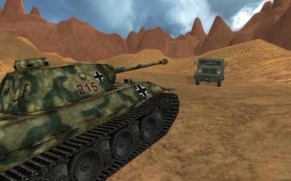 Tank Driving Simulator 3D स्क्रीनशॉट 8