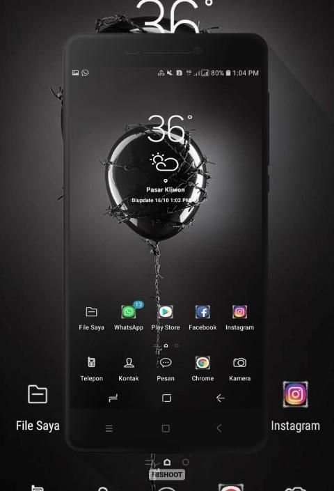 BLACK Wallpaper screenshot 1