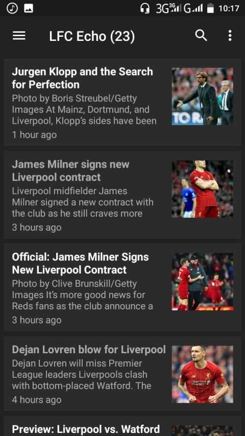 LFC NEWS screenshot 2