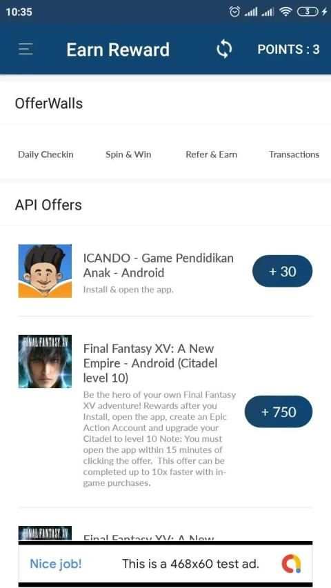 Earn Reward स्क्रीनशॉट 5