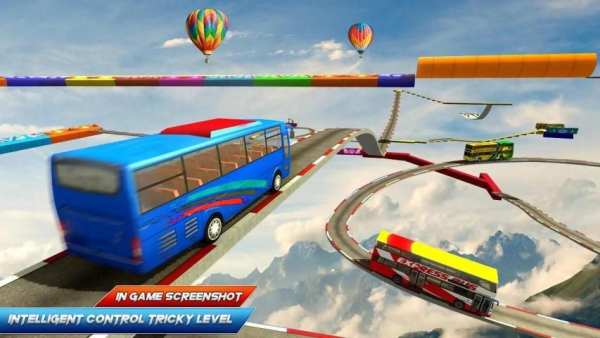 Hill Bus Driving Simulator : Impossible Bus Tracks स्क्रीनशॉट 2