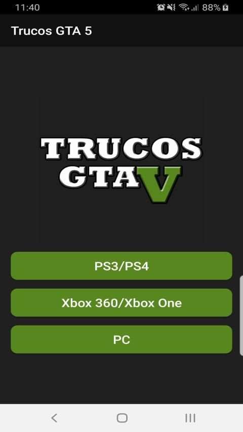 Trucos GTA V स्क्रीनशॉट 4
